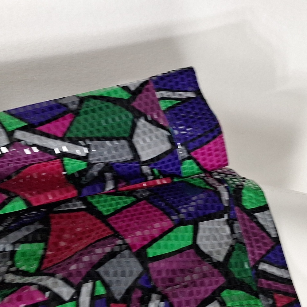 Ruby Rd. Multicolor Retro Artsy Button Front Colo… - image 4